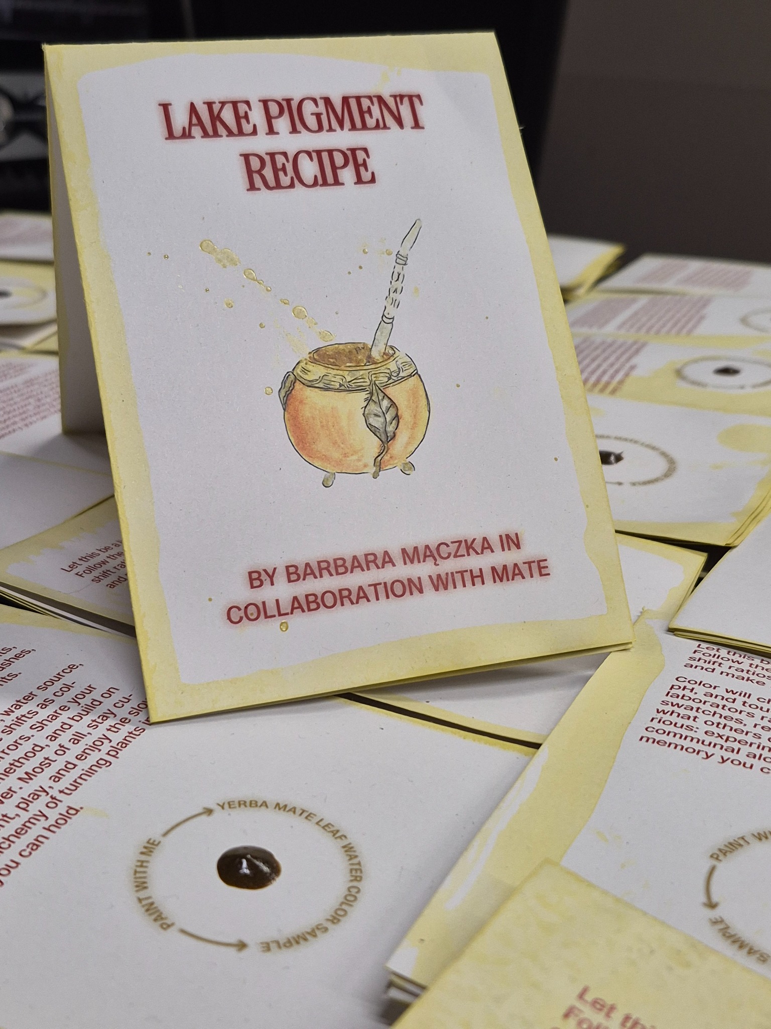 Publication cover for pigment research